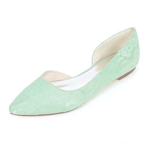 mint green shoes women flats